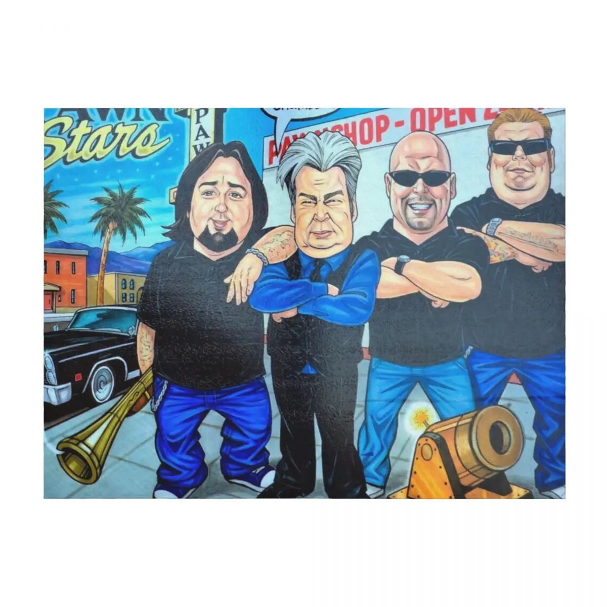 Pawn Stars in Las Vegas Throw Blanket Baby Designers Personalized Gift Blankets