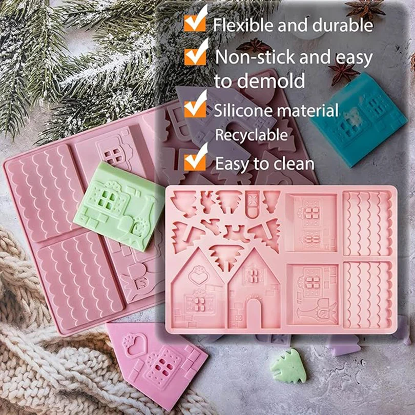 1PC Christmas House Building b - огляд і ціна Home Fragrance Gingerbread
