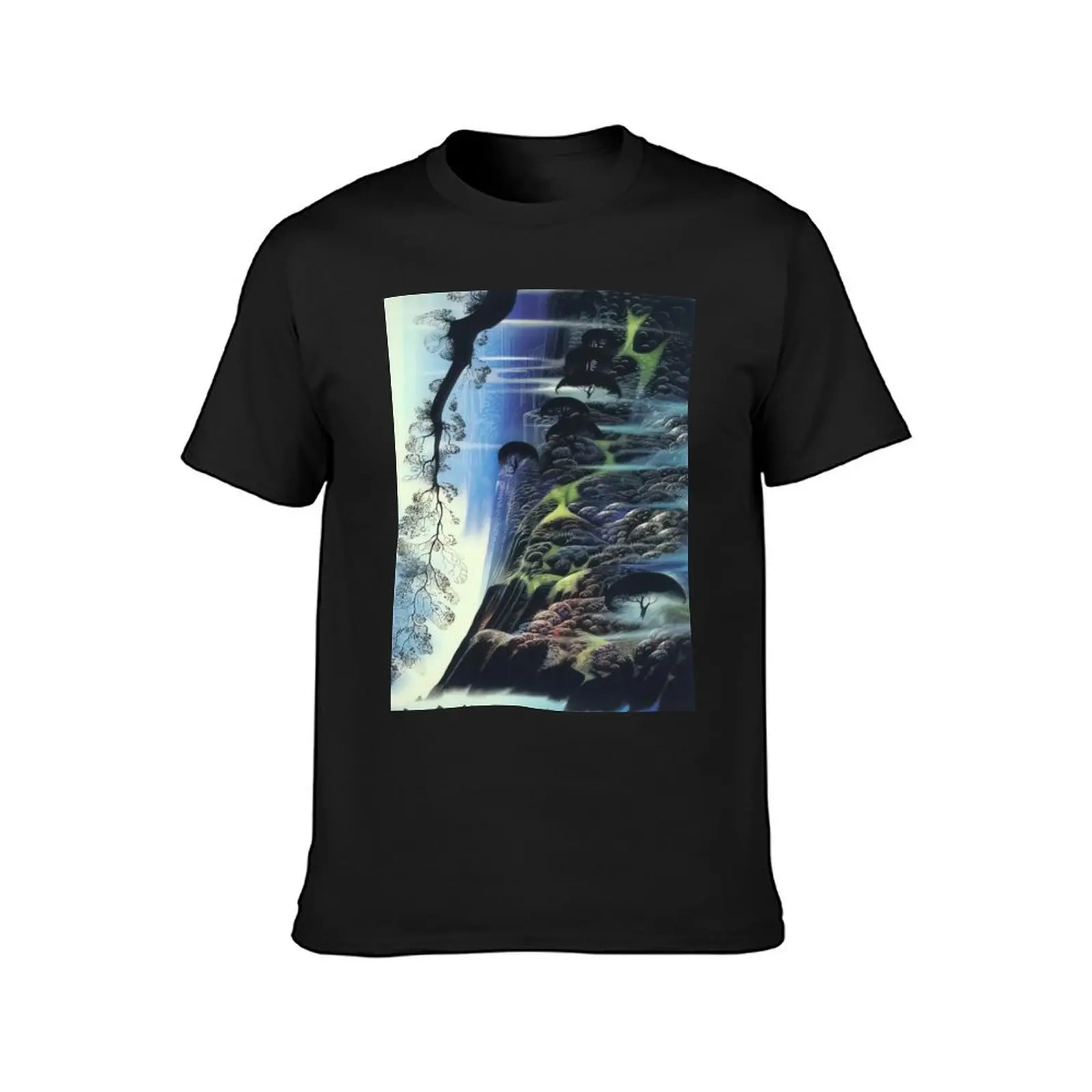 Eyvind Earle T-Shirt korean fashion customs design your own sports fans black t-shirts for men