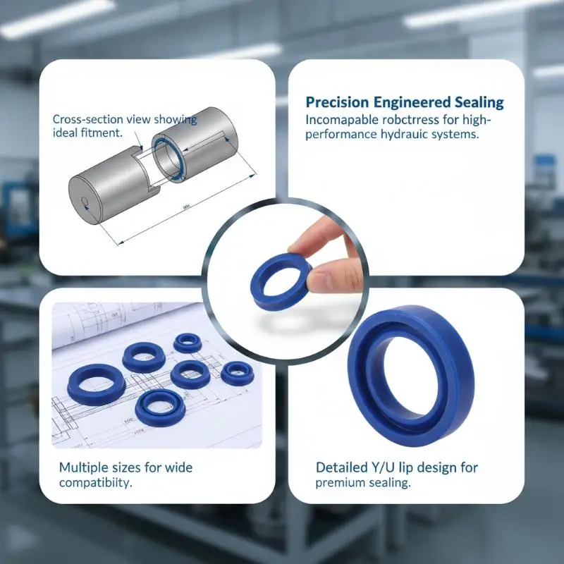 10Pcs 14mm ID UN Hydraulic Oil Seals Polyurethane High Pressure Oil Proof for Professional Hydraulic Repair Workshops