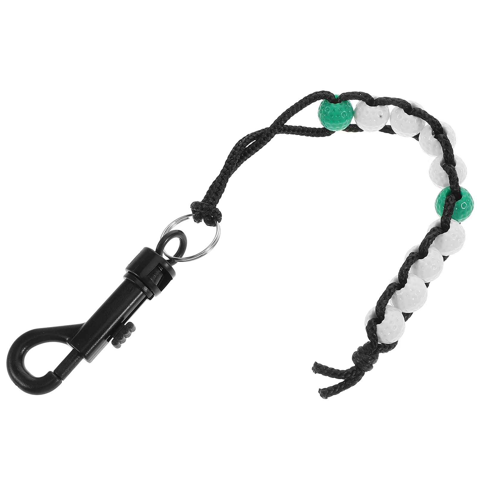 

Scorer Stroke Counter Bead Chain Shot Keeper Mini Counting Bracelet Clicker Golf Ball Beads Score Tracking Device Portable