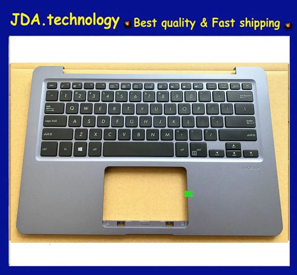 Imagem -04 - Meiarrow-us Tampa Superior do Teclado Palmrest 95 Novo para Asus Vivobook S14 S410u S410ua S4200u S4100v X411v X411uq