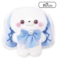 blue bow rabbit