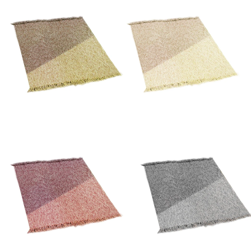 Japanese Style Absorbent Non-Slip Indoor Washable Door Floor Mat Woven Carpet Bathroom Kitchen Rug