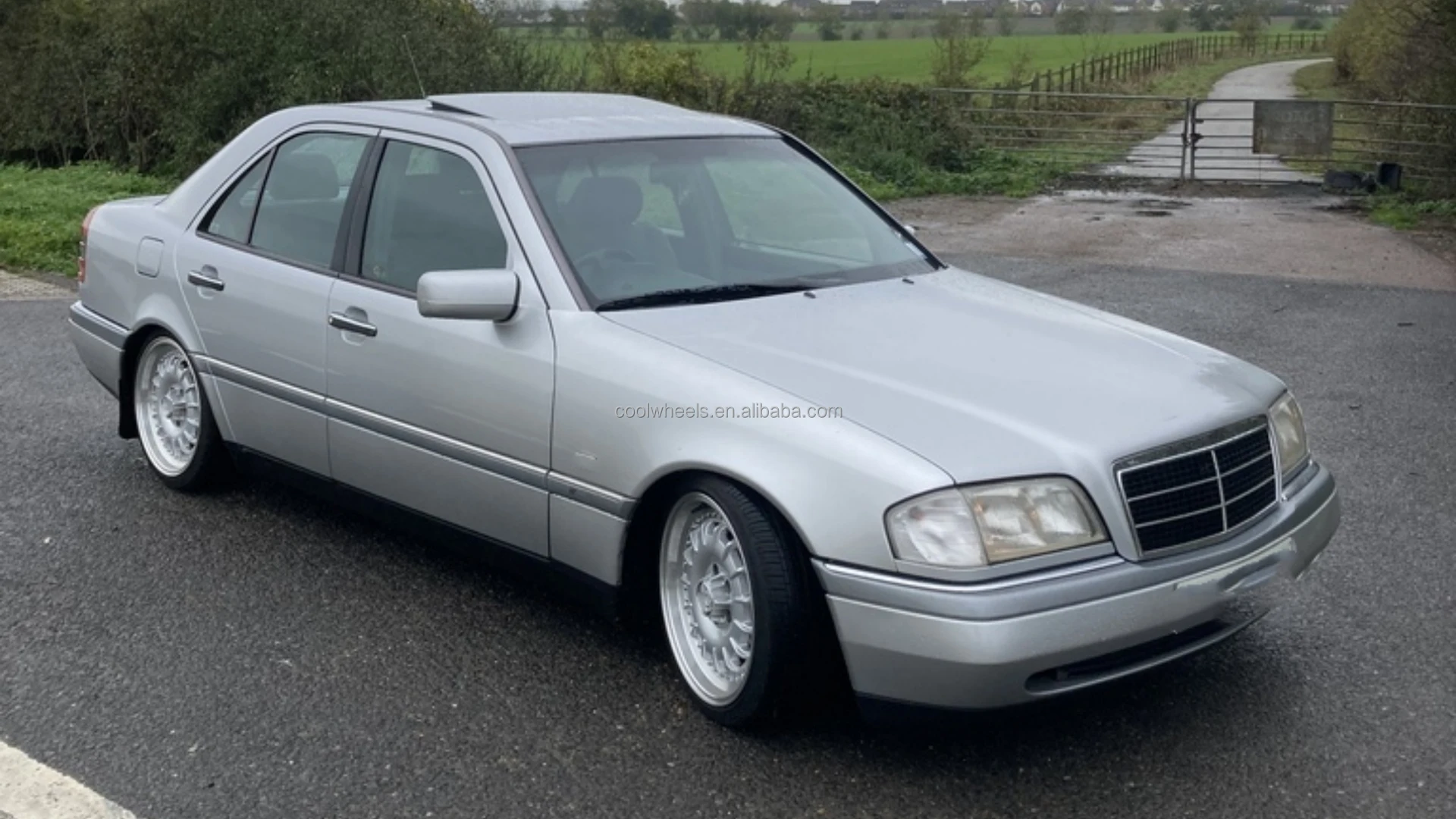 مزورة 2 قطعة 5X112 لمرسيدس بنز W126 R129 W140 W220 W211 W168 R107 عجلة 17 18 19 بوصة الحافات سبيكة عجلة السيارة الكلاسيكية