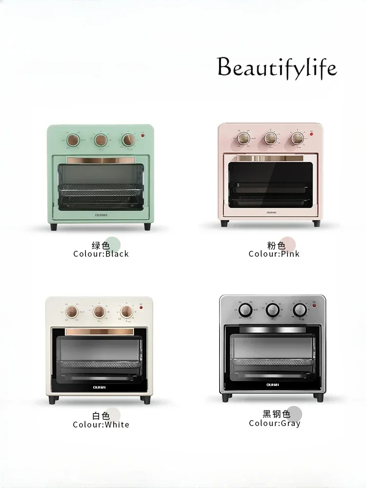 Multifunctional large-capacity air frying oven household integrated small baking special electric oven