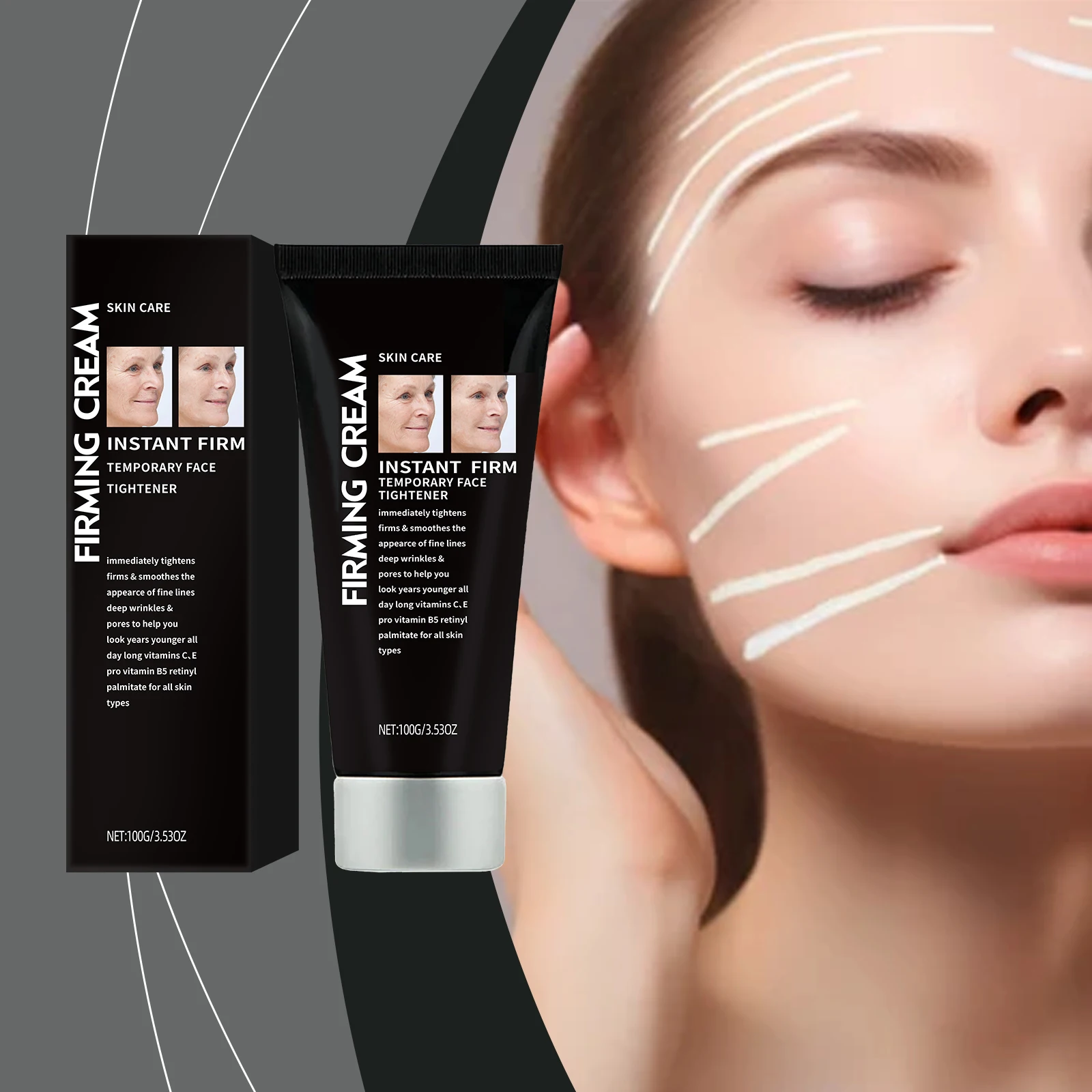 

Facial Moisturizer – Nourishing, elastic, shiny, non-sticky cream