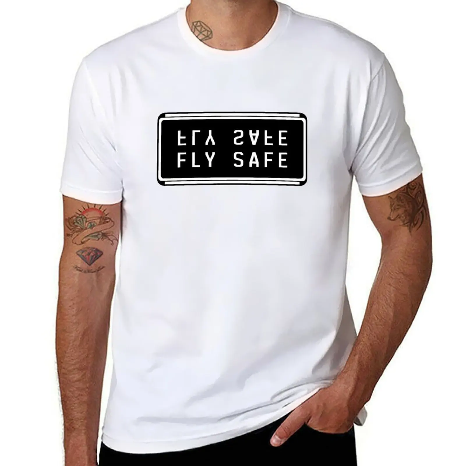 

EVE Online - Fly Safe T-Shirt t shirts for man cotton soft t shirt man casual T-Shirt
