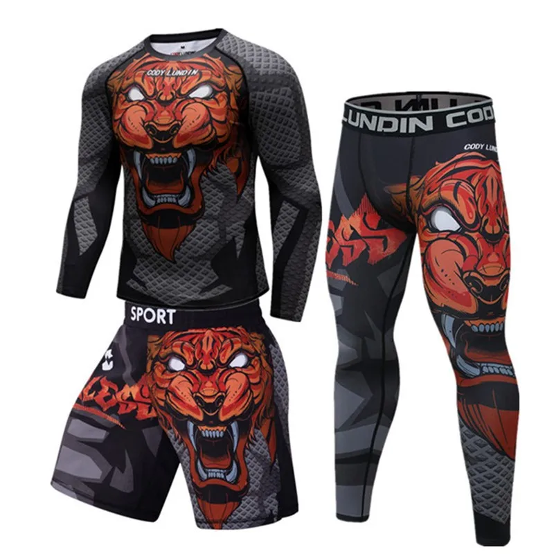 الرجال الملاكمة التايلاندية الرجال الصالة الرياضية MMA كيك بوكسينغ الرياضة البدلة MMA BJJ Rashguard تي شيرت طفح الحرس اللياقة البدنية رياضية الملاكمة جيرسي مجموعة 12