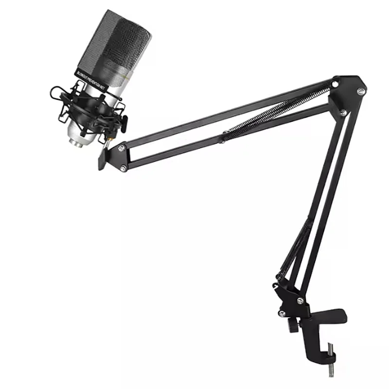

Professional RGB Gaming Desktop Microphone Live Streaming Studio Recording USB Podcasting Metal Wired Microphone