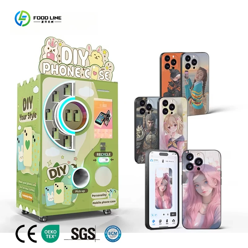 OEM Custom Factory High Profit Diy Vending Machine Phone Case Printing Machine Customized