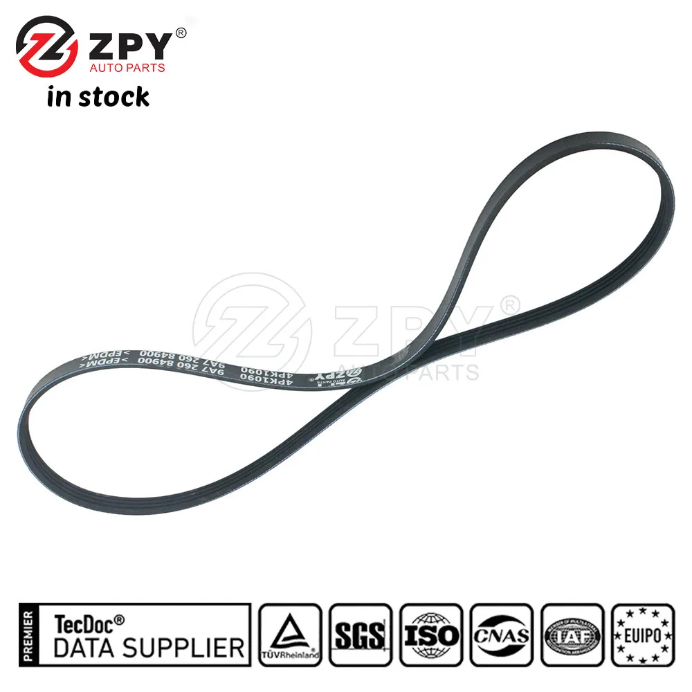 

ZPY Hight Quality New Poly-V-Belt For PORSCHE Cayenne Panamera 9A7 260 849 00