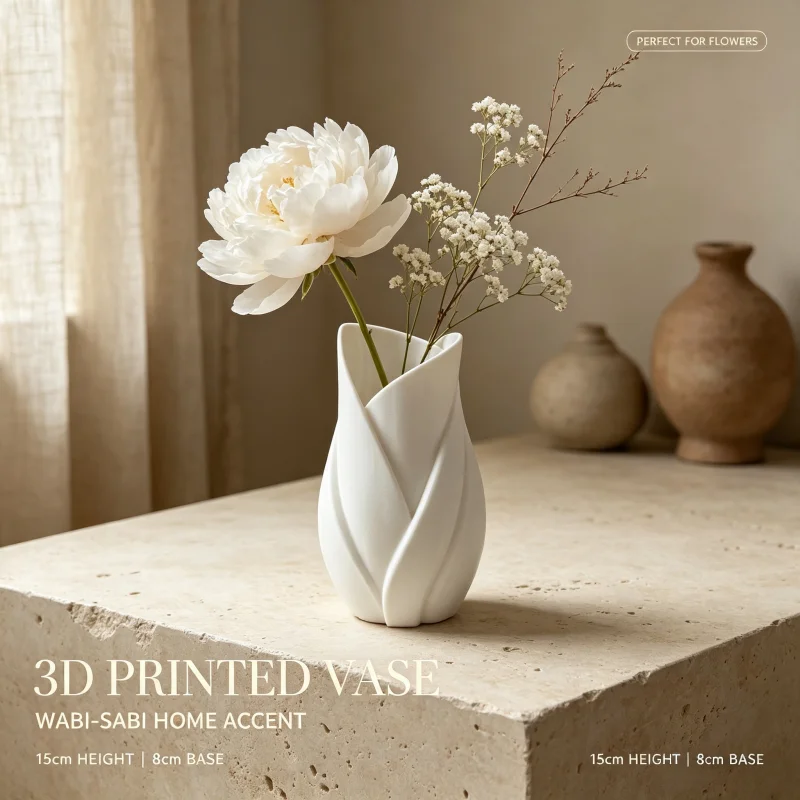 مزهرية صغيرة بيضاء غير لامعة ع - مراجعة Home Decor Location وسعره