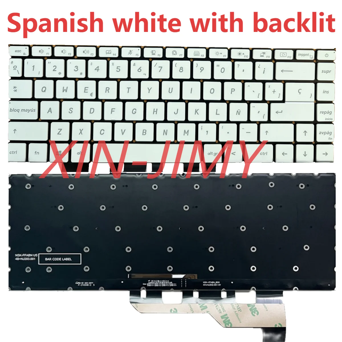14 A10SC backlit Keyboard For MSI Prestige 14 A10SC A10RB A10RAS A10RBS MS-14C1 MS-14C2  Prestige 15 A10 A10SC P14 P15
