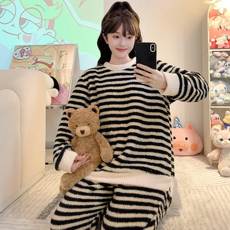 

Пижамные комплекты для пар, женские, шелковистые, с рюшами, гладкие, мягкие, тонкие, легкие, прохладные, дышащие, с кружевной отделкой, для сна весной и летом