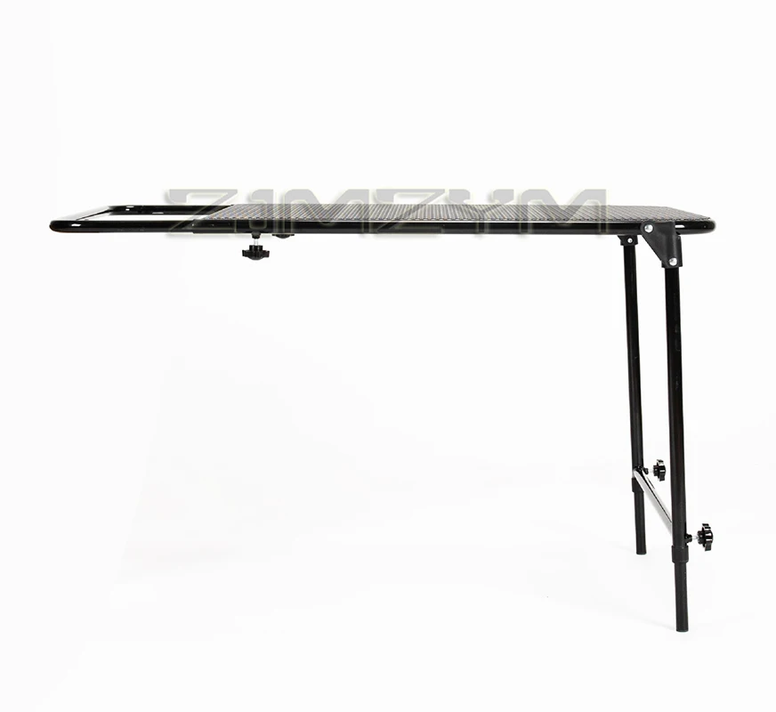 RV Camping Table Use On Tires Carbon Steel Portable Folding Outdoor Travel Working Picnic Table Vehicle Wheel Table Board