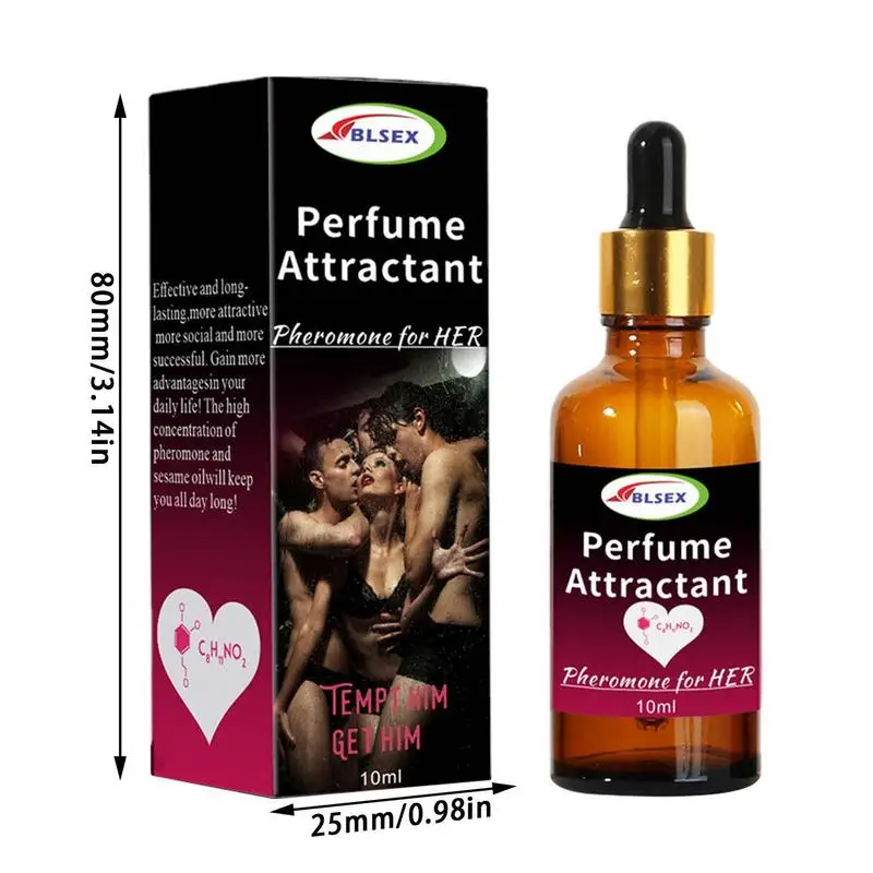 10ML mini Dating Perfume Portable sex perfume men and women Lasting Lure Pheromone Increase Charm Romantic Temptation Perfume