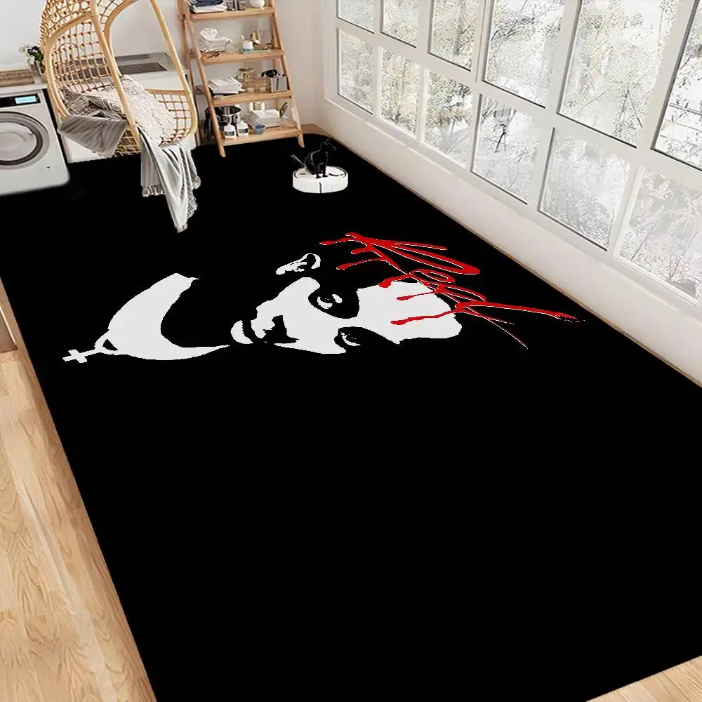 Hip Hop Playboi Carti I Am Music Entrance Door Mat Washable Non-Slip Living Room Sofa Chairs Area Mat Kitchen Welcome Doormat