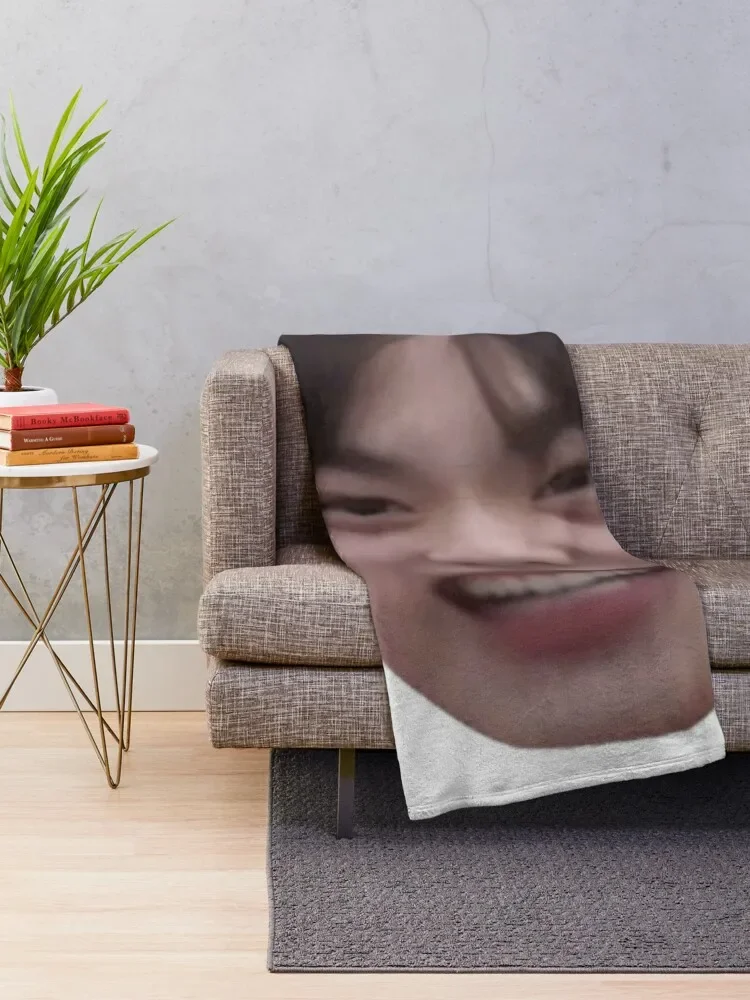 Jungwon in pigtails sticker Throw Blanket cosplay anime Thins Blankets Sofas Of Decoration Blankets