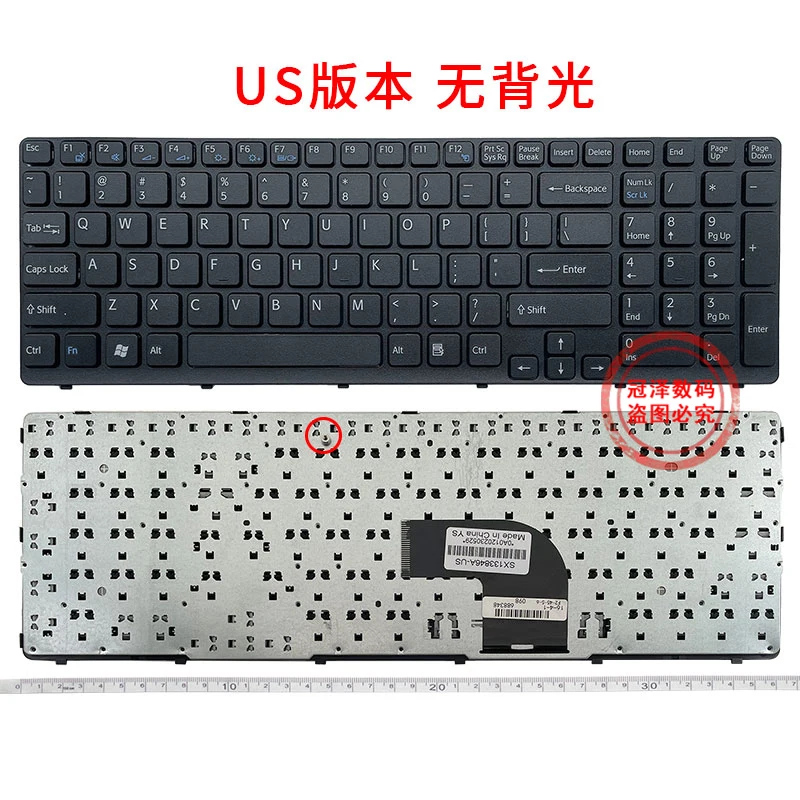 US/RU/UK New for SONY VAIO SVE 15 series SVE15111 SVE1511 SVE15 SVE15113 laptop Black Keyboard US version