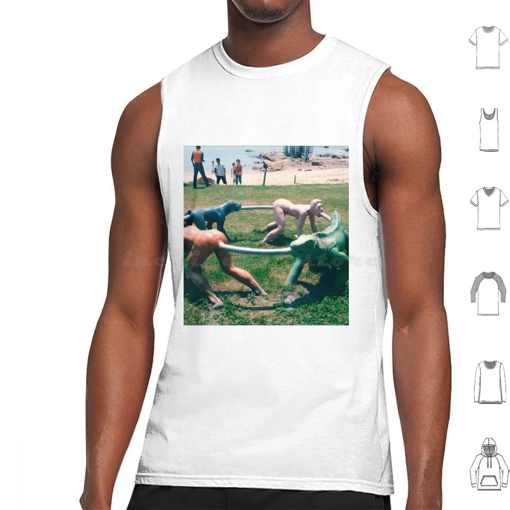 Human Centipede Playground On Beach-Cursed Image #0014 Tank Tops Vest Sleeveless Cursed Image Cursed Images Cursed Meme Cursed