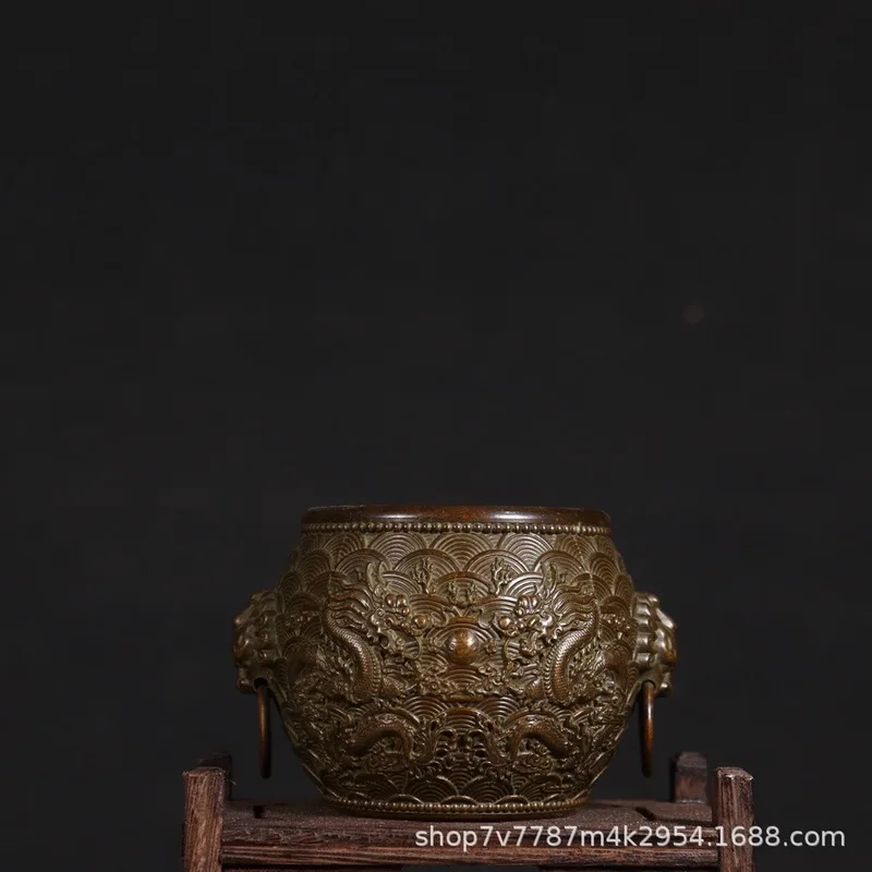 Purple copper craft piece 