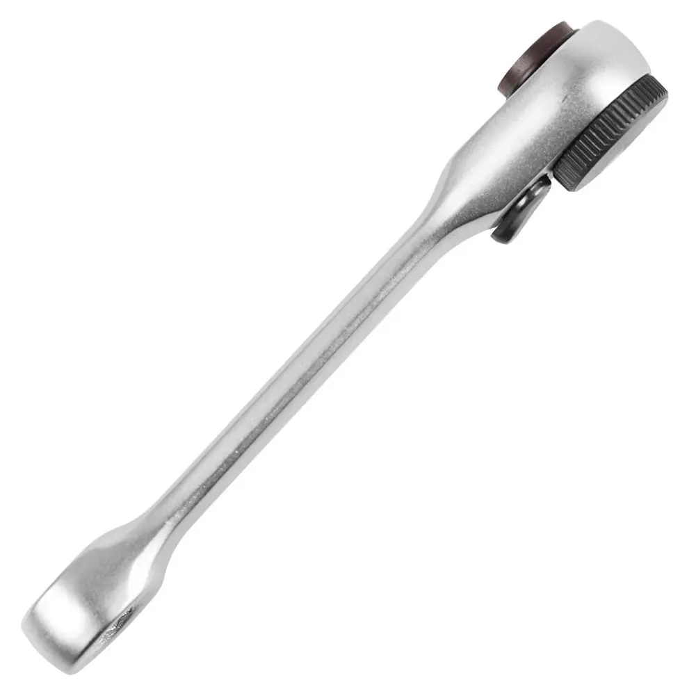 Quick Socket Ratchet Wrench Screwdriver Tool, 14 Inch, Heat Treated Steel, Removes M9 Twelve Angle Bolt And 8mm Hexagon Screw