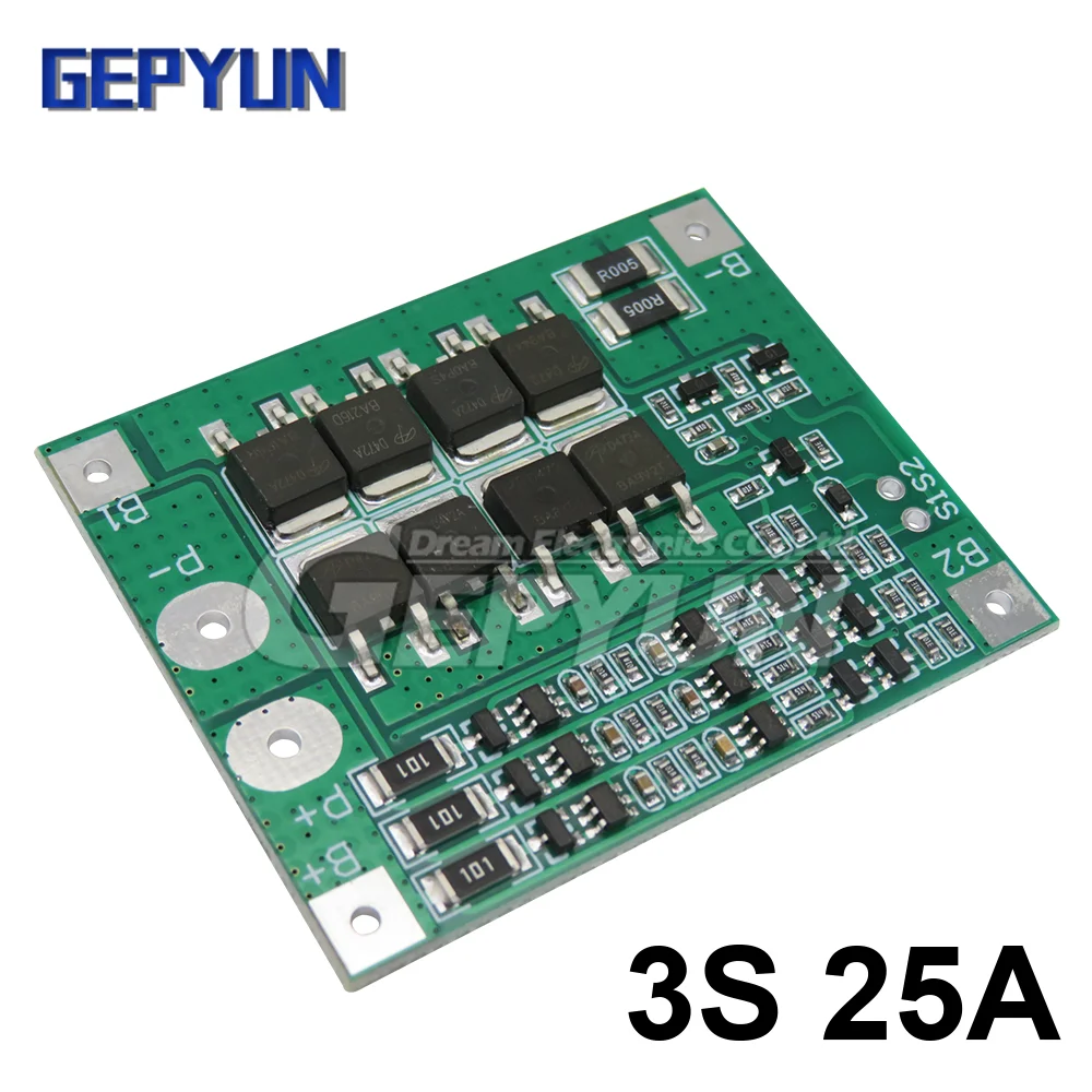 1S 2S 3S 4S 5S 6S 3A 15A 20A 30A Li-ion Lithium Battery 18650 Charger PCB BMS Protection Board For Drill Motor Lipo Cell Module