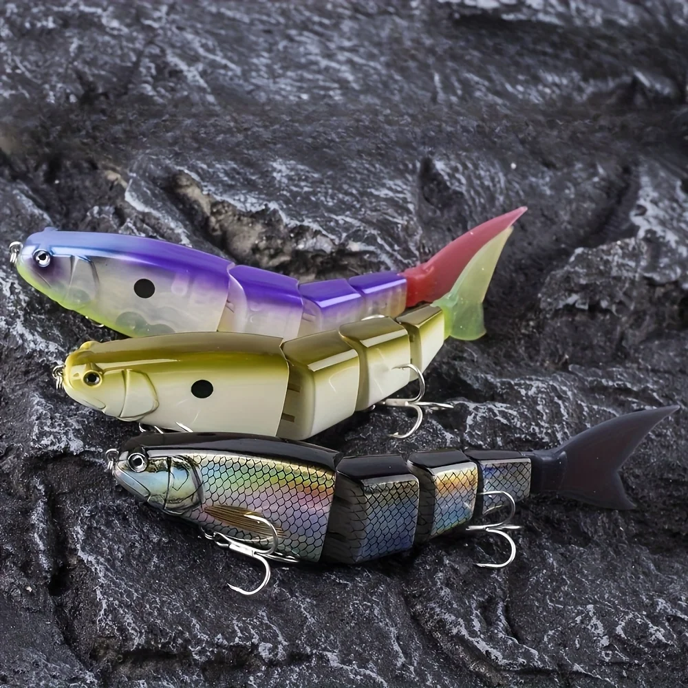 

1pc of Lure 9.06inch 105G Large Submersible Multi-Section Lure Simulation Lure Bait