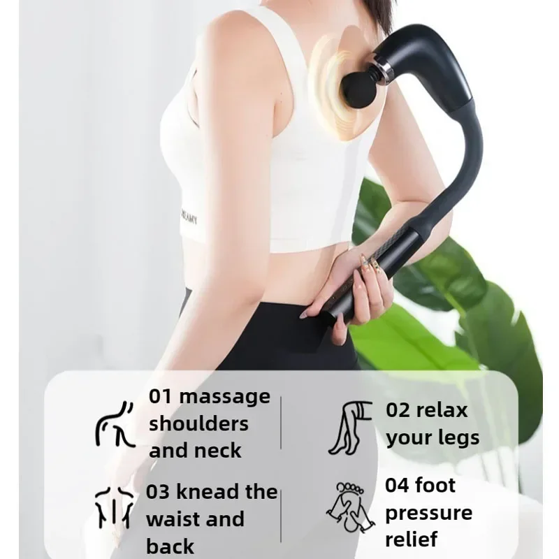 Pistolet électrique pour Fascia, masseur, Relaxation du corps, Point de déclenchement, Machine de Massage pour Fitness, marteau portatif pour la maison