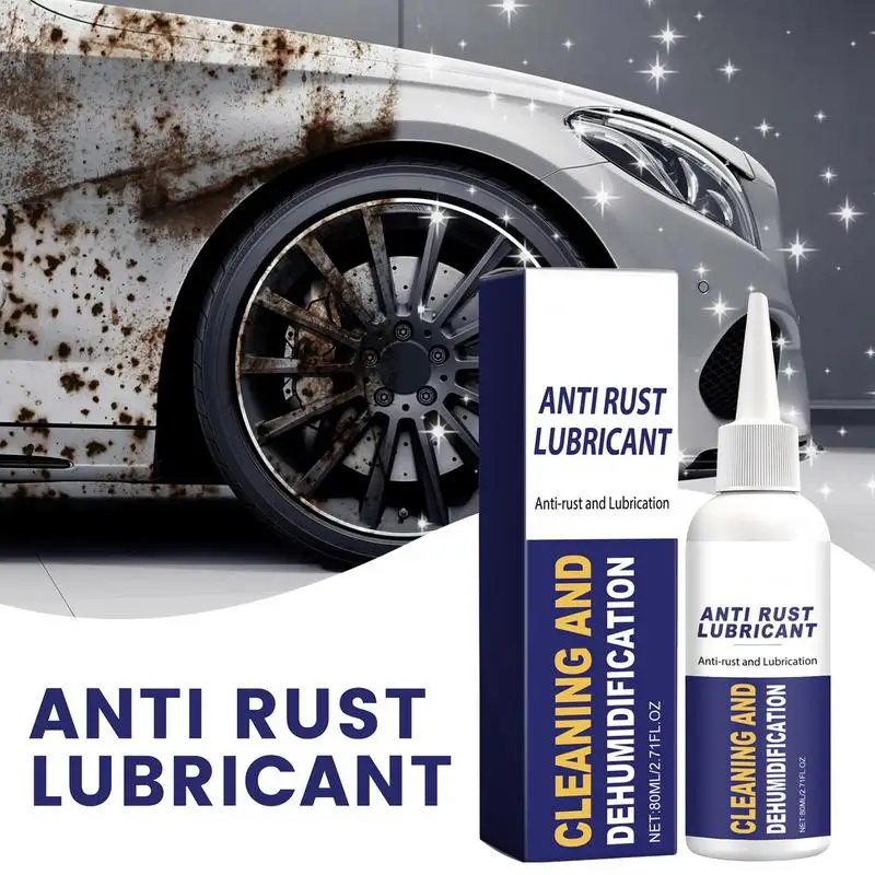 80ml Multifunctionele Auto Anti-Roest Remover Onderdelen Onderhoudsmiddel Cleani Ontroesten Spray Cleaner Universele Metalen Roest Remover