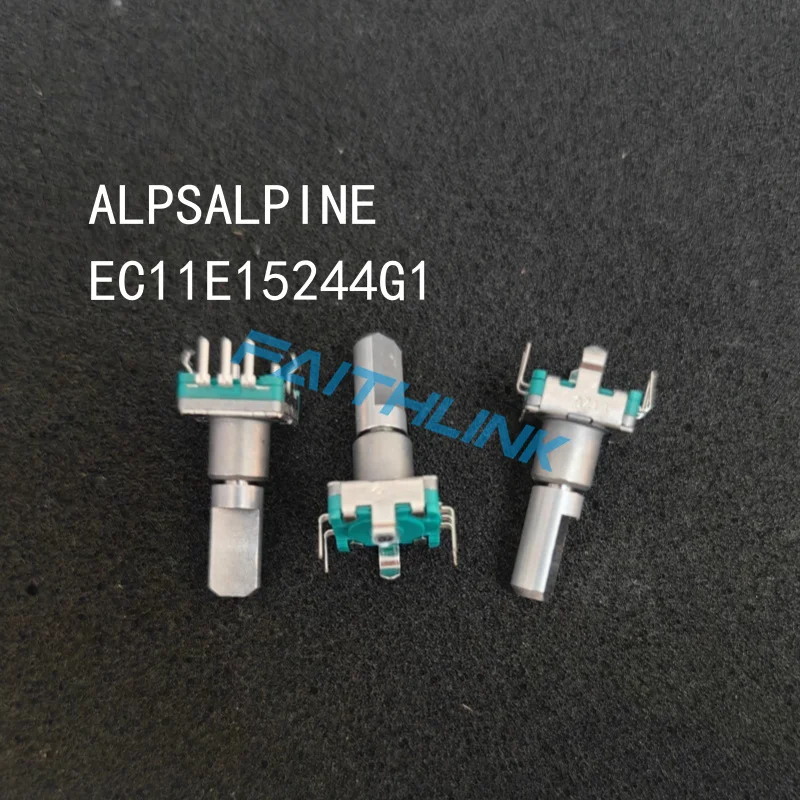 Codificador rotativo ALPSALPINE EC11E15244G1, 5 piezas, número de pulso 15, actuador de longitud 20mm, 100% nuevo y original