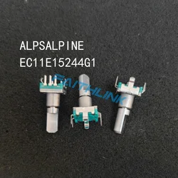 Codificador rotativo ALPSALPINE EC11E15244G1, 5 piezas, número de pulso 15, actuador de longitud 20mm, 100% nuevo y original