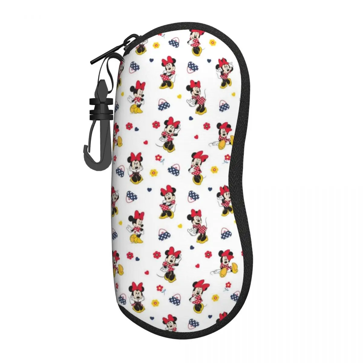

Minnie Mickey Mouse Cartoon Animation Sunglasses Soft Case Neoprene Zipper Shell Eyeglass Case Custom Protective Box For Glasses