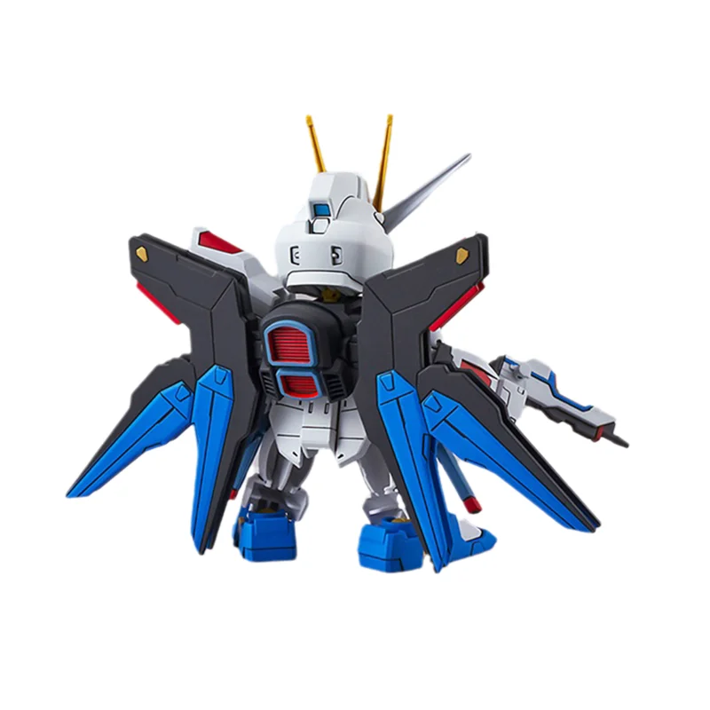 Mô Hình Lắp Ráp Bandai Ban Đầu GUNDAM Anime Mẫu SD ZGMF-X20A STRIKE FREEDOM GUNDAM Hành Động Hình Mô Hình Đồ Chơi Quà Tặng Cho Trẻ Em