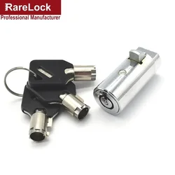 Vending Lock Cylinder Tubular Key Lock for Box Glass Tool Cabinet Door Vending Machine Equipment Hardware Rarelock 2701-1 G1