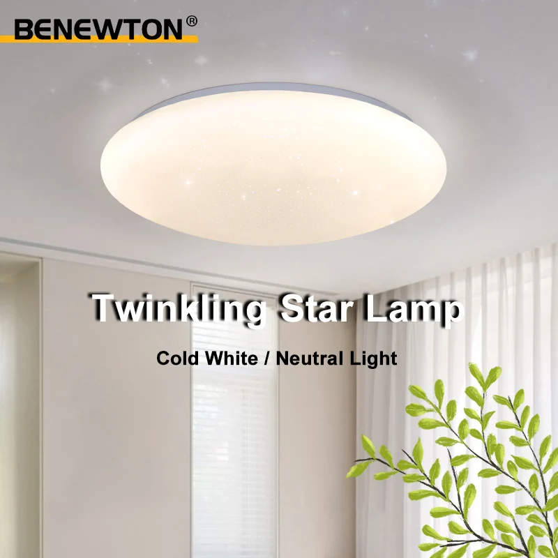 

Светодиодный круглый потолочный светильник 220 В 16 Вт, современный свет, звездный свет, атмосфера, украшение дома для спальни, гостиной, внутреннее освещение