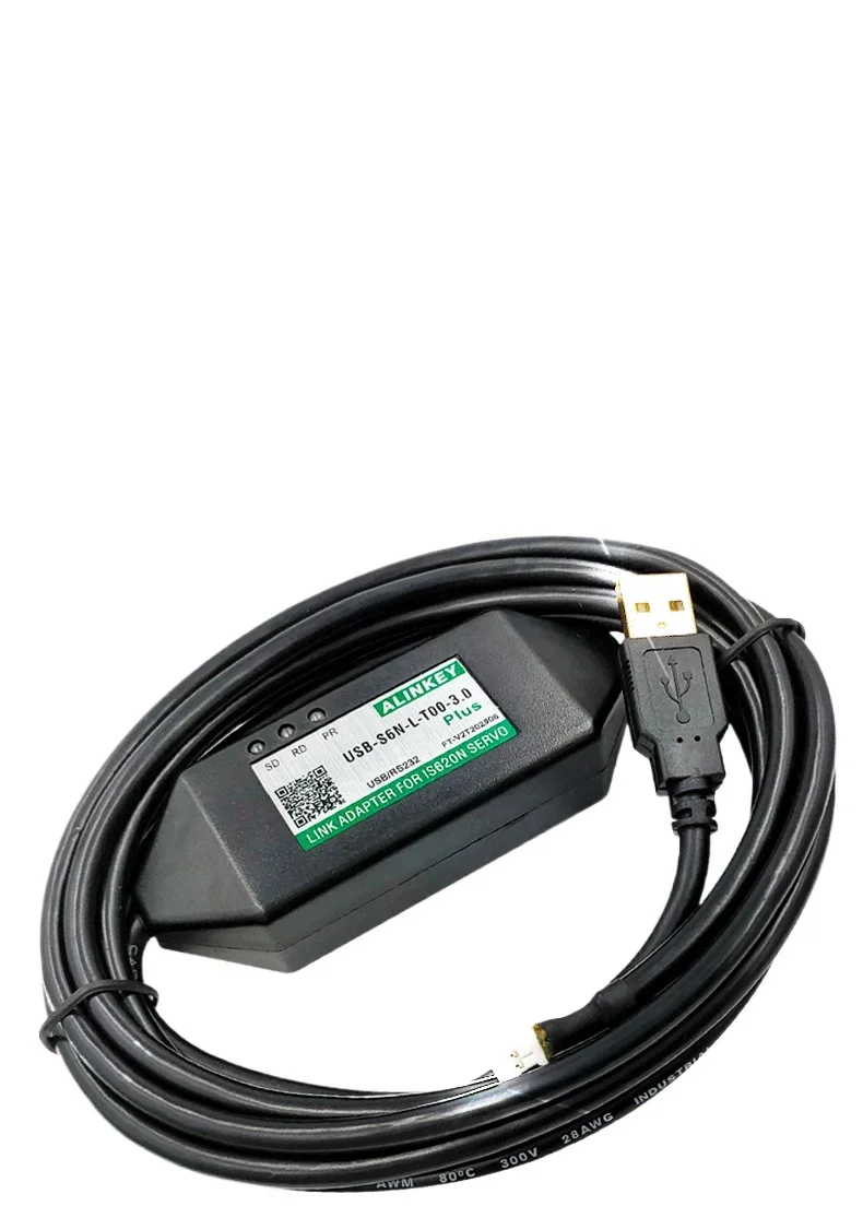 Suitable for Inovance S620NM IS620F SV520N Servo Debugging Download Cable USB-S6N-L-T00-3.0