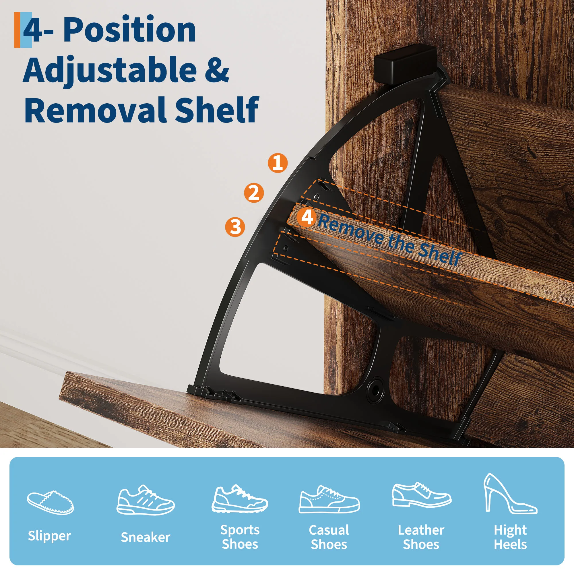 Schoenenkast met opklapbare la - Shoe Rack Cabinet Narrow Entryway recensie en prijs