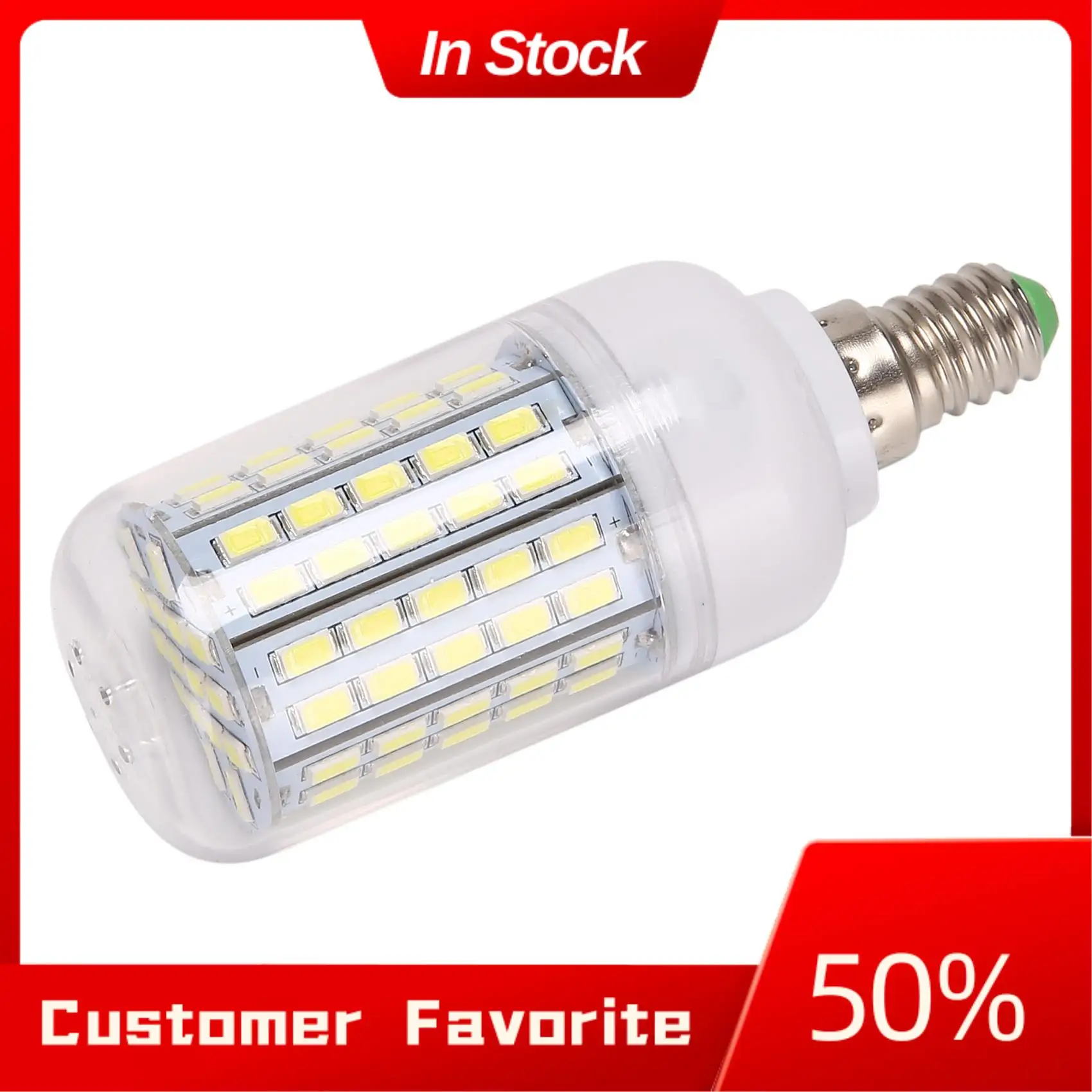 AT03 トップ LED 電球トウモロコシ電球 15 ワット 96 Led 5730 白色電球 LED ランプホームライト寝室用