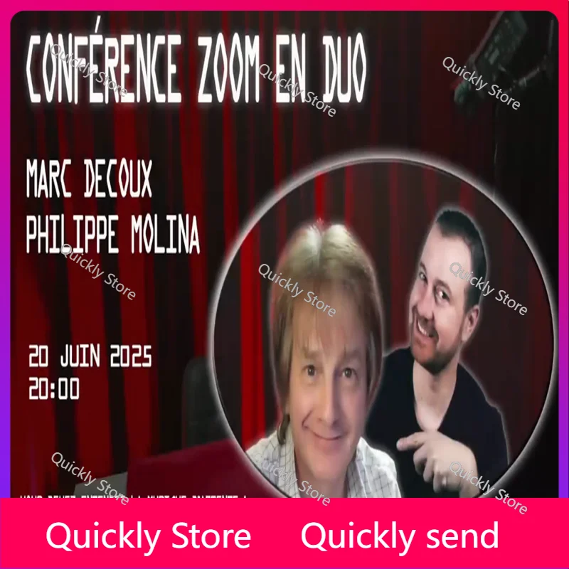

Conférence ZOOM en duo avec Marc Decoux - Волшебные трюки (Мгновенная загрузка)