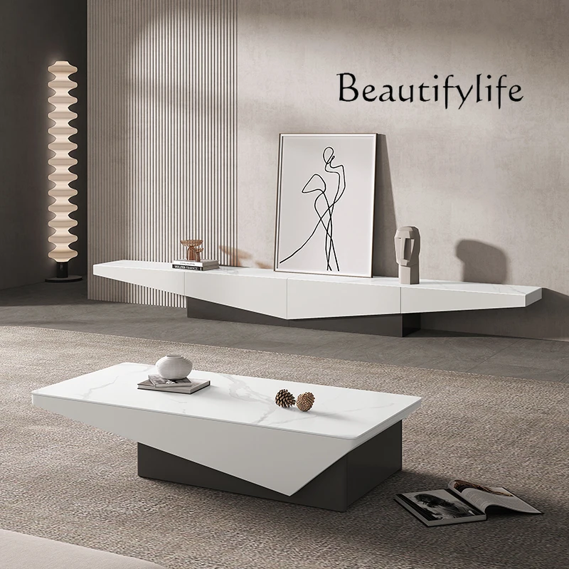 

Кремовый ветер, рок-доска, журнальный столик, маленькая квартира, гостиная, минималистичный свет, роскошный, элитный, современный, простой, новый для дома