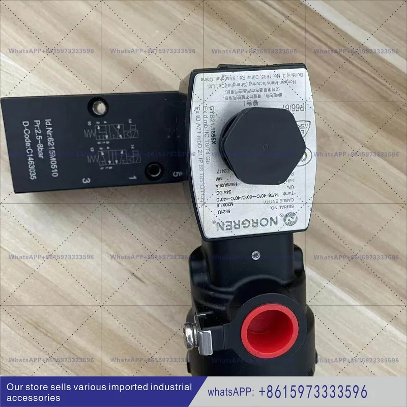 6215M0510.5521U.024.00 Solenoid Valve, 1/4 Thread