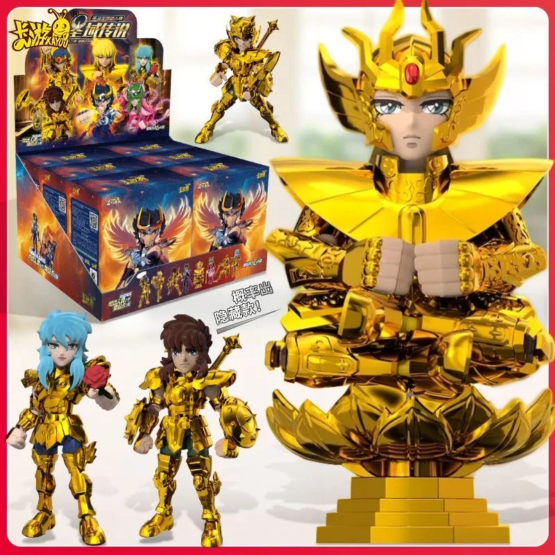 

В наличии Kaiyou Saint Fighter Posable Dolls Harmonious Balance Zodiac Hidden Blind Box First Second Wave Gold Will Virgo Libra