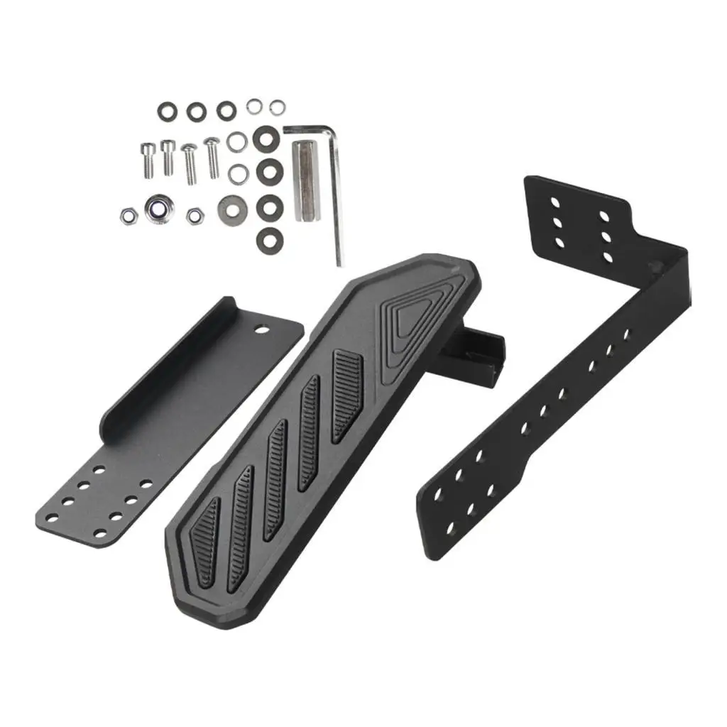 Dead Pedal Thickened Anti Slip Left Side Footrest Kick Panel for Jeep Wrangler JK Jku JL Jlu 4XE Easy to Install Durable