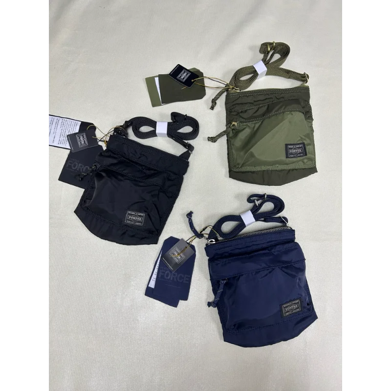 Porter Small Mini Phone Bag Anti-Theft Foldable Unisex Crossbody Chest Bag Waterproof Lightweight Daily Travel Outing Hiking