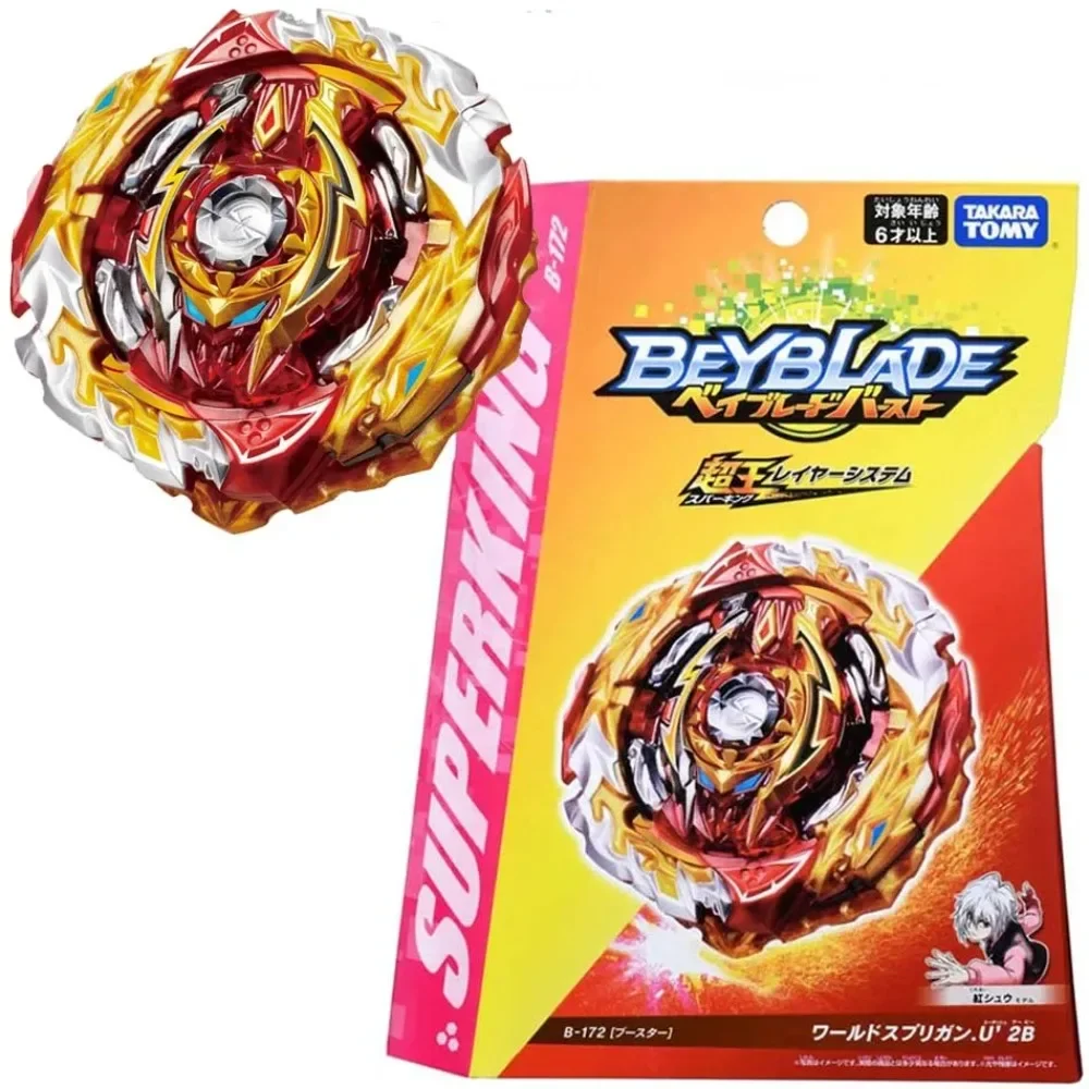 Original Takara Tomy Beyblade Burst B172 Booster World Spriggan.U\' 2B Children\'s gifts