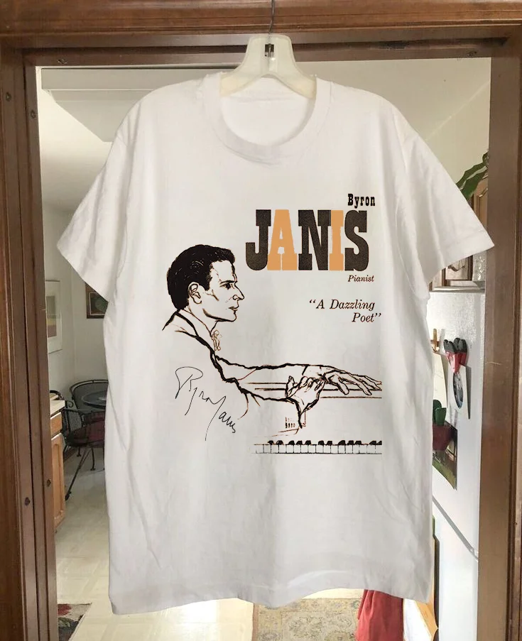 Byron Janis American Pianist Signed Unisex T-Shirt All Size S To 5XL CS0163