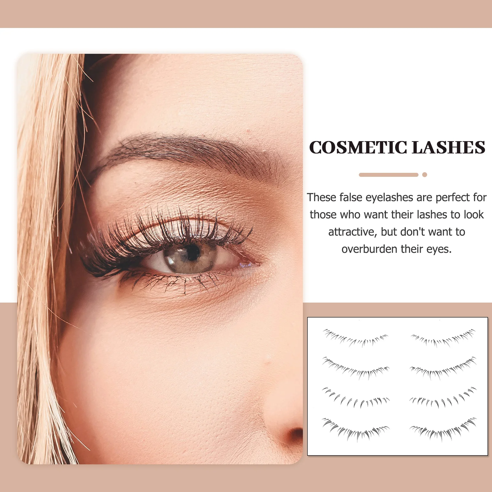 ملصقات أدوات مكياج لاصقة للرموش الصناعية السفلية للنساء لحفلات الزفاف واستخدام ملصقات تمديد الرموش للعين #3