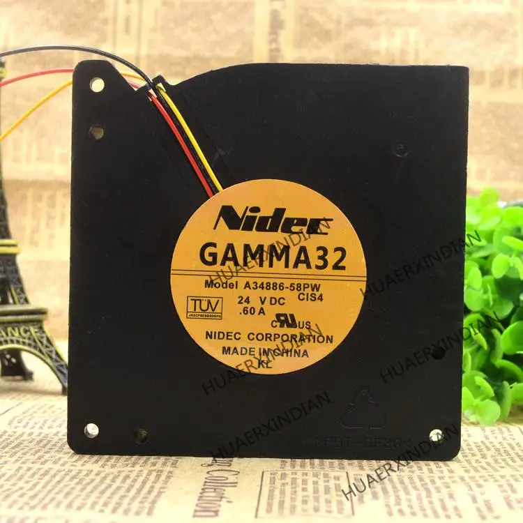 New  GAMMA32 12032 A34886-58PW DC 24V 0.60A   Cooling Fan Assembly Kit